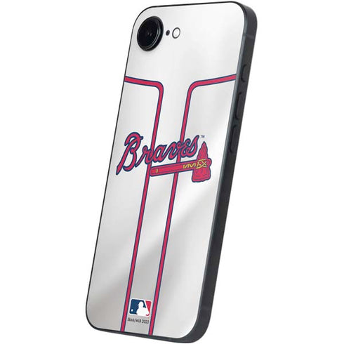 MLB Atlanta Braves Home Jersey iPhone 16e Skin